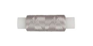 Нитки  для бисера TYTANIUM TNM 80% полиамид, 20% полиэстер 0. 1 мм 120 я 110 м серый