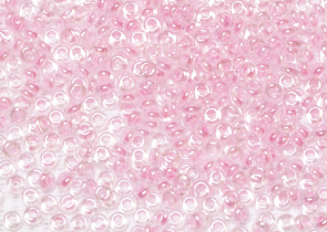Бисер Япония DEMI 11/0 10г 0379 хрусталь/конфета, окрашенный изнутри