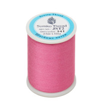 Нитки для вышивания " SumikoThread" JST2 50 100% шелк 130 м №141 ярко- розовый