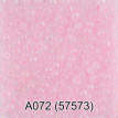 Бисер Чехия " GAMMA" круглый 1 10/ 0 2. 3 мм 5 г 1- й сорт A072 розовый/ меланж ( 57573 ) 