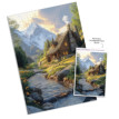 " ФРЕЯ" Пазл 1500 элемент. PZL- 1500/ 37 Дом у горной реки